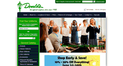 Desktop Screenshot of donaldsuniform.com